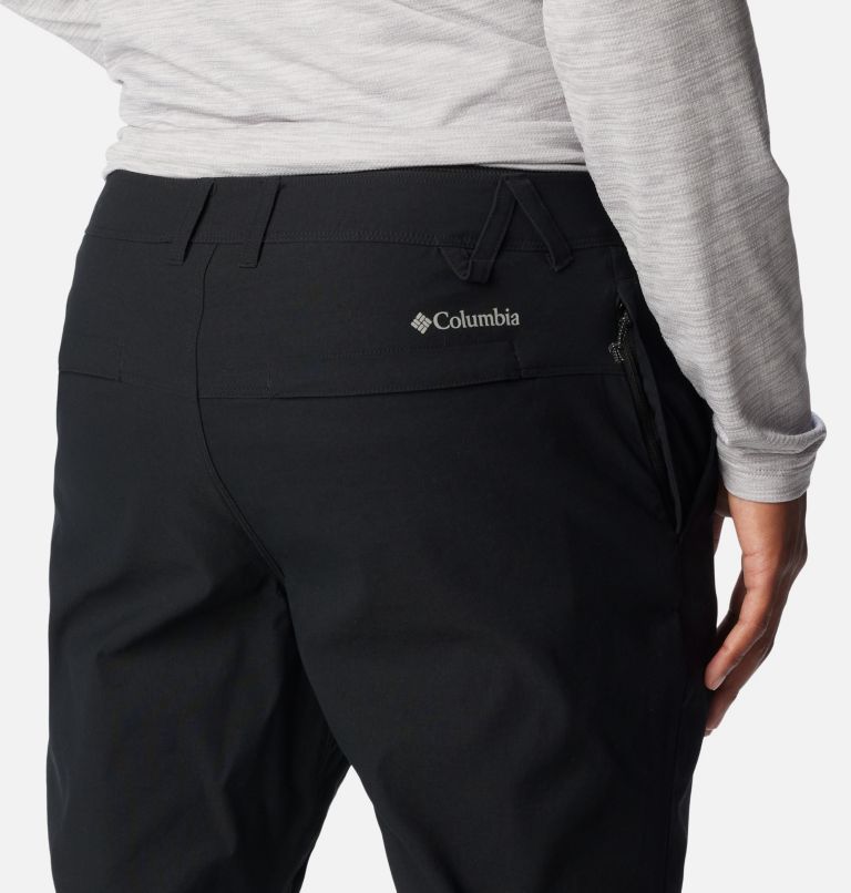 Men's Black Mesa Woven Trousers, Color: Black, image 5