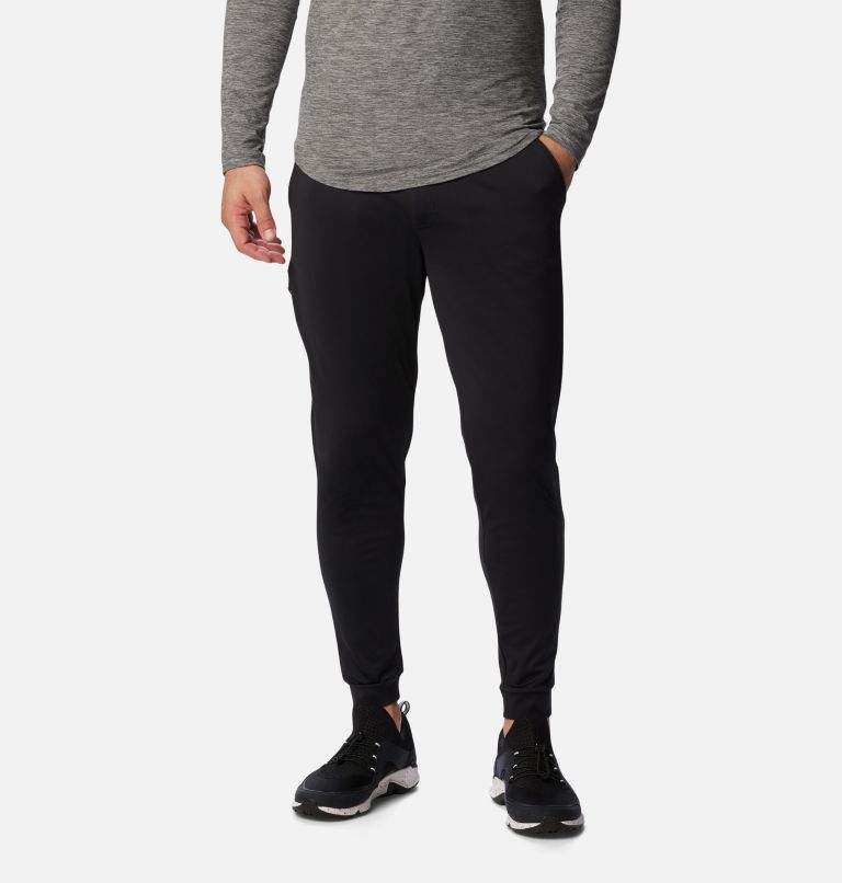 Men s Black Mesa Knit Joggers Columbia Sportswear