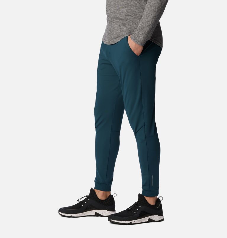 Men's Black Mesa Knit Joggers, Color: Night Wave, image 3