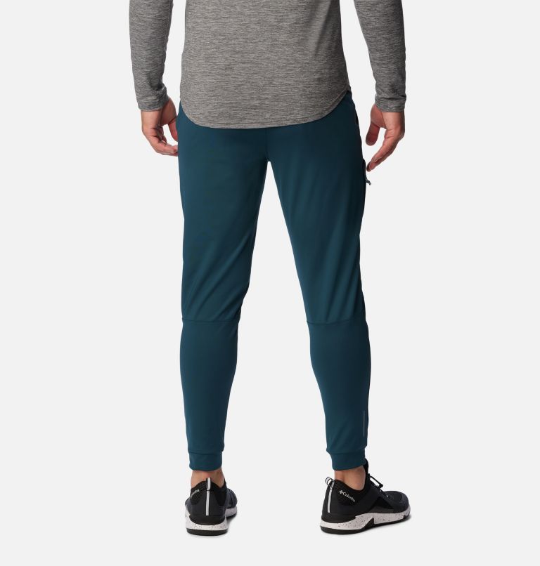 Men's Black Mesa Knit Joggers, Color: Night Wave, image 2