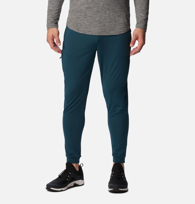 Men's Black Mesa Knit Joggers, Color: Night Wave, image 1