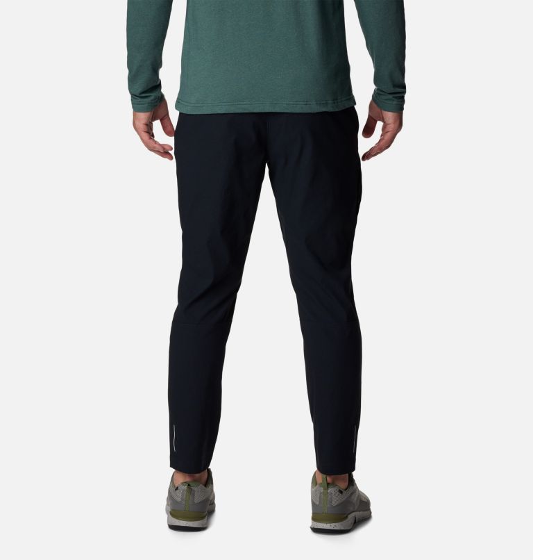 Men's Black Mesa Tapered Trousers, Color: Black, image 2