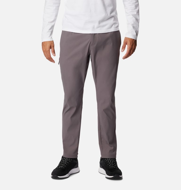 Men's Black Mesa Tapered Trousers, Color: City Grey, image 1