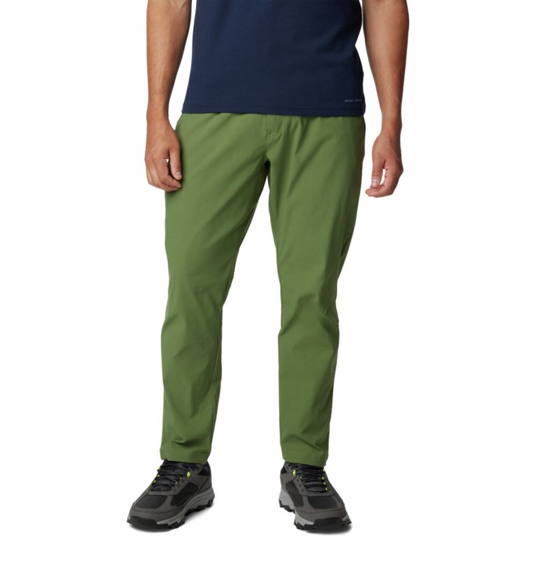 Men's Black Mesa Tapered Trousers, Color: Canteen, image 1