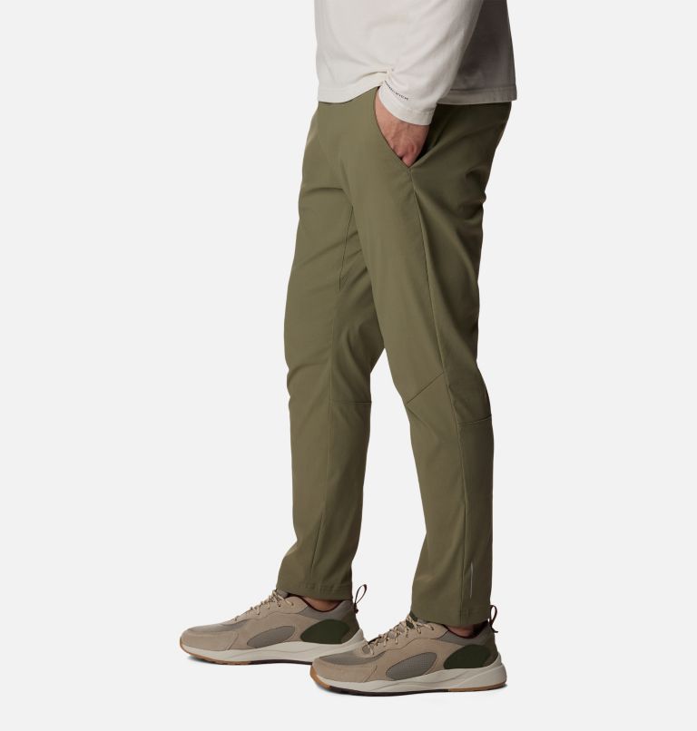 Men's Black Mesa Tapered Trousers, Color: Stone Green, image 3