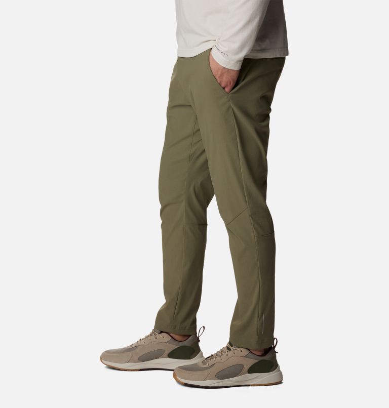 Thumbnail: Men's Black Mesa Tapered Trousers, Color: Stone Green, image 3