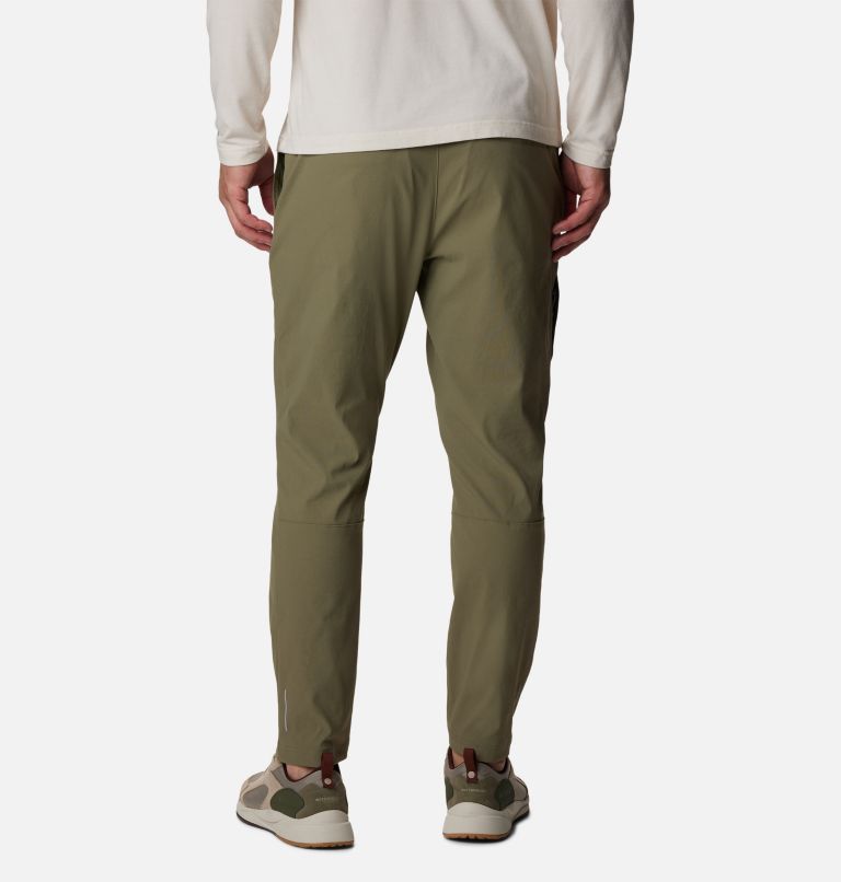 Men's Black Mesa Tapered Trousers, Color: Stone Green, image 2
