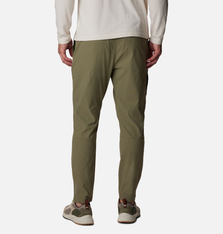 Thumbnail: Men's Black Mesa Tapered Trousers, Color: Stone Green, image 2