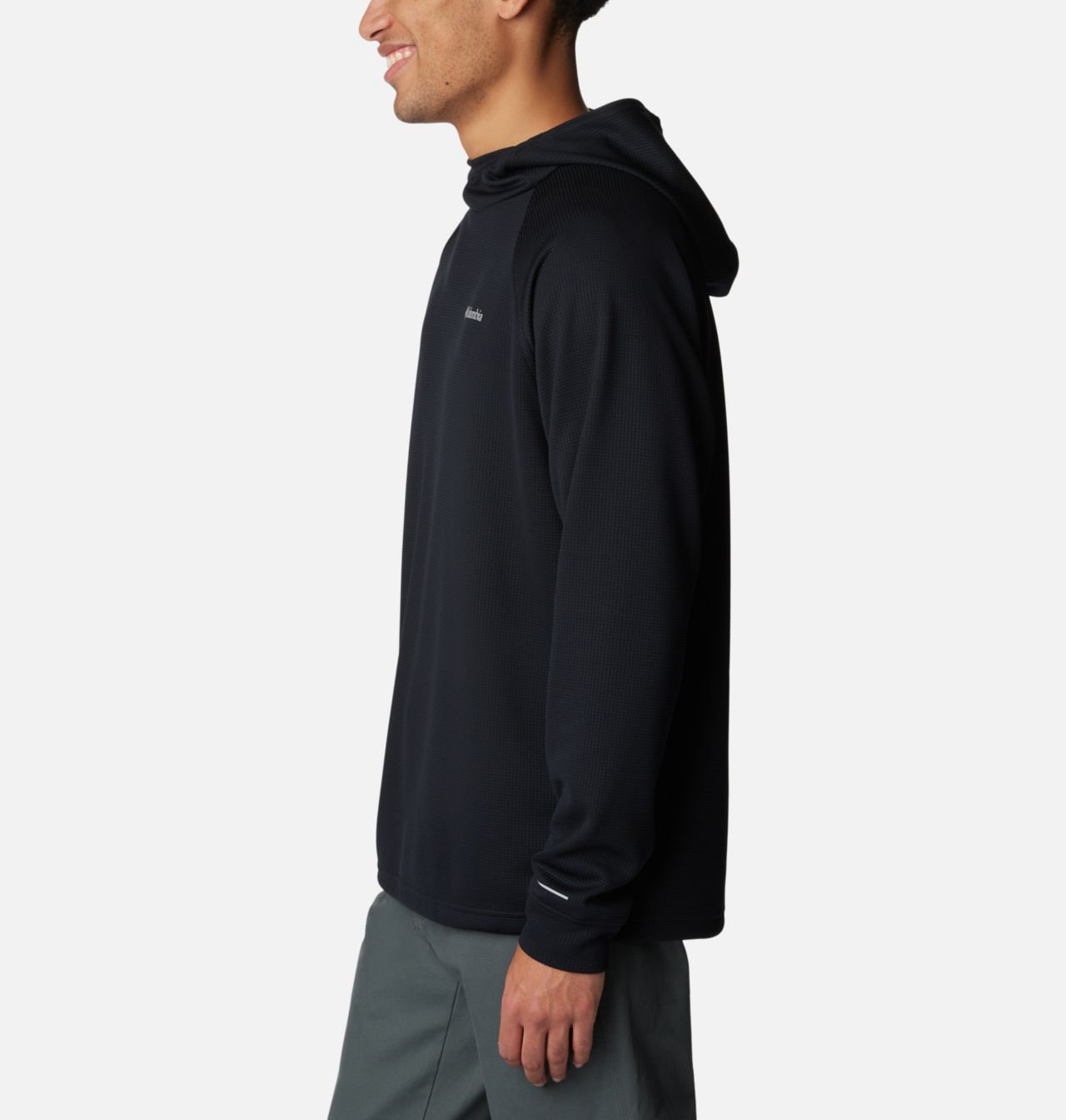 Men's Black Mesa™ Waffle Knit Hoodie 3