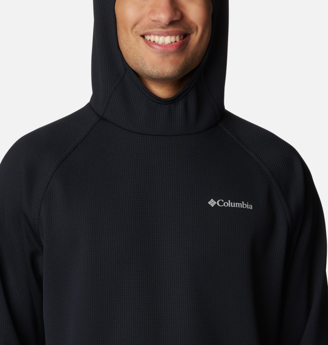 Men's Black Mesa™ Waffle Knit Hoodie 4