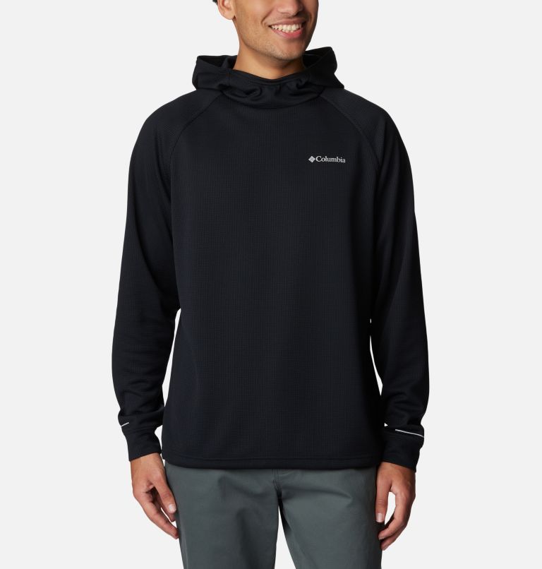 Men's Black Mesa™ Waffle Knit Hoodie | Columbia Sportswear