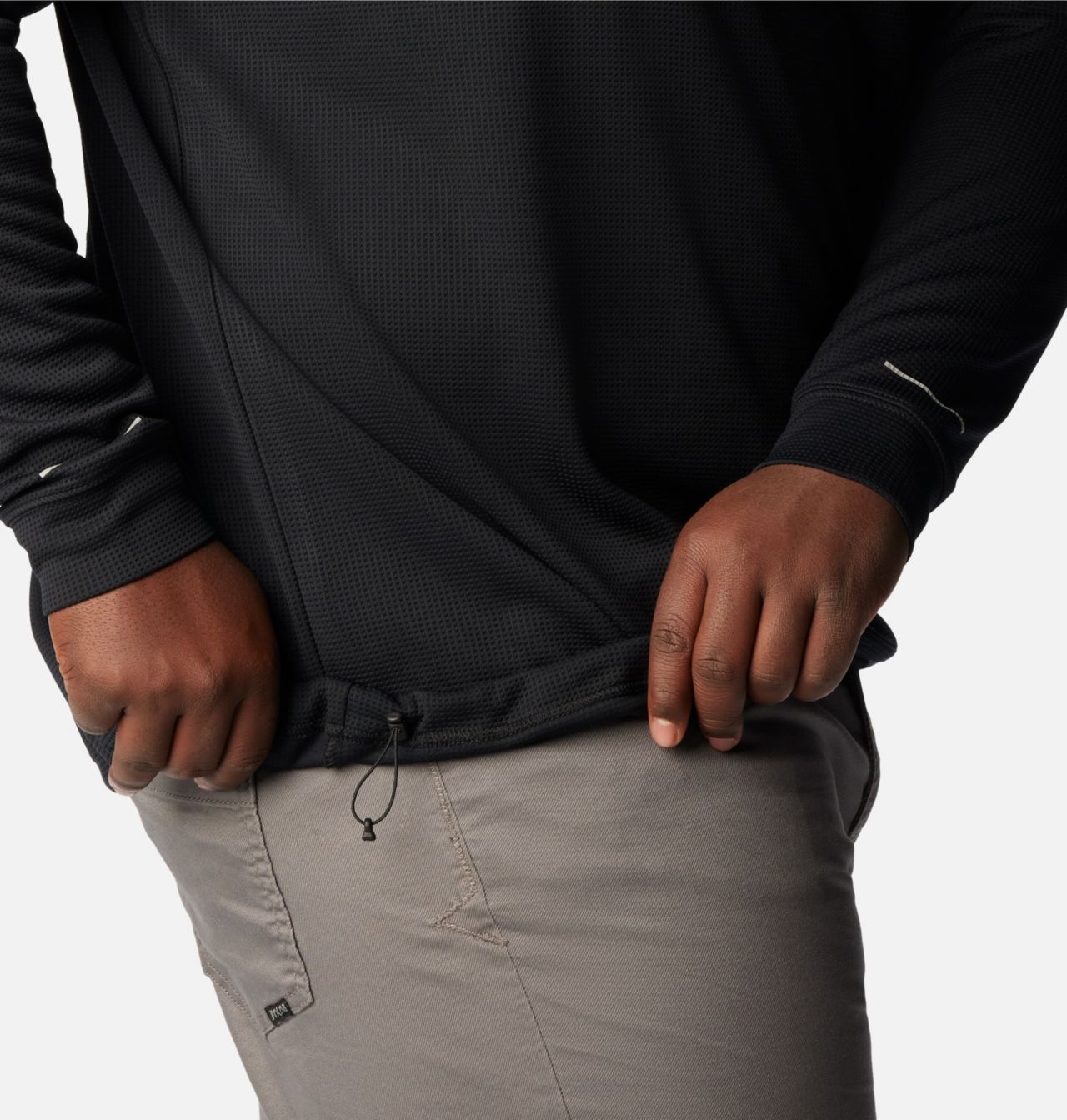 Black Mesa™ Waffle Knit Hoodie | 010 | 5X 6