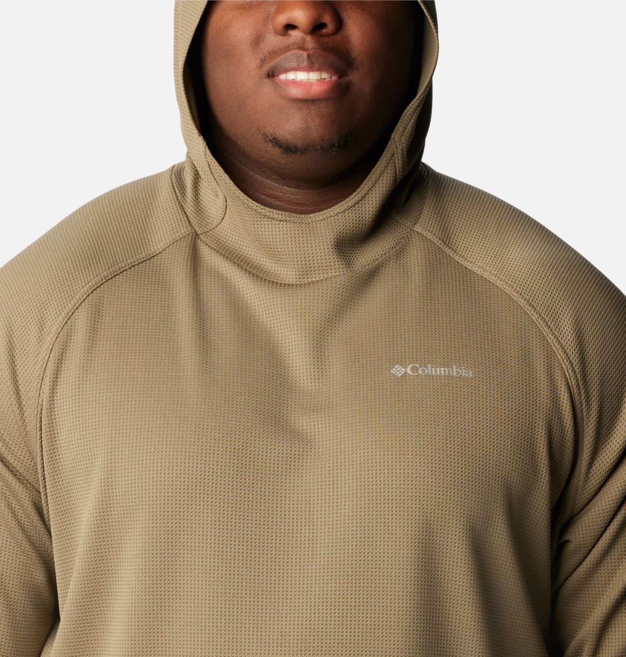 Men's Black Mesa™ Waffle Knit Hoodie - Big 4