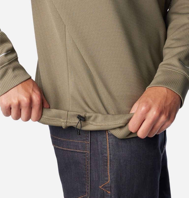 Men's Black Mesa™ Waffle Knit Hoodie - Tall | Columbia Sportswear