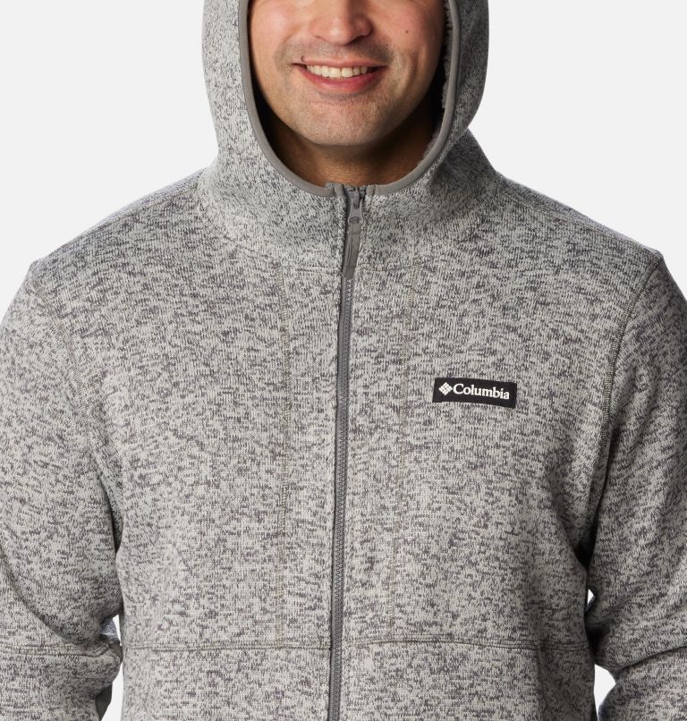 Sweater Weather Full Zip Hoodie | 023 | L, Color: City Grey Heather, image 4