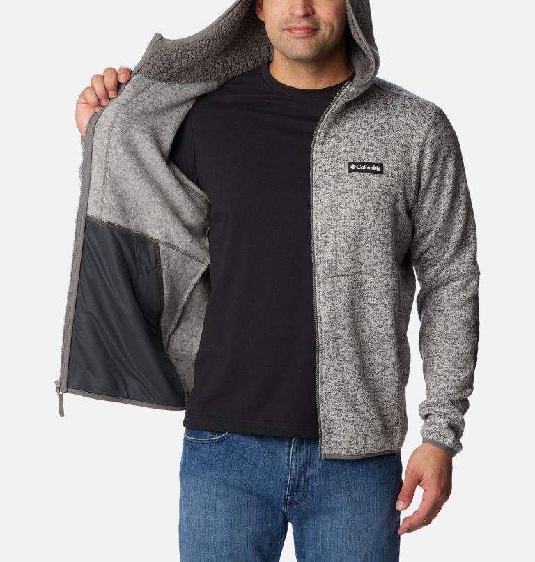 Sweater Weather Full Zip Hoodie | 023 | L, Color: City Grey Heather, image 5