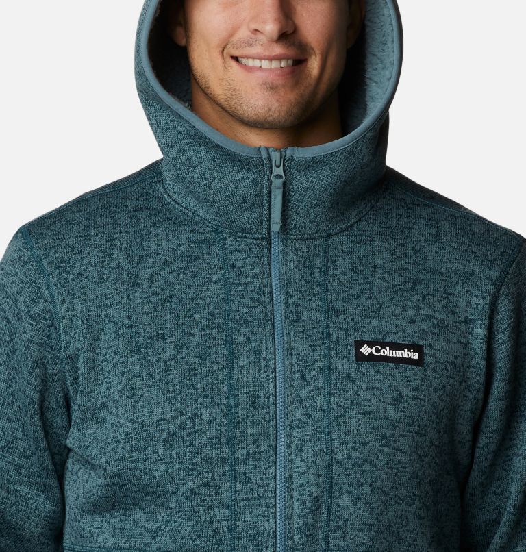 Sweater Weather Full Zip Hoodie | 414 | L, Color: Night Wave, image 4