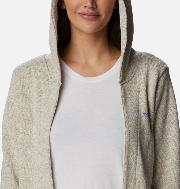 Reel Cozy Hooded Cardigan | 022 | L, Color: Stone, image 4