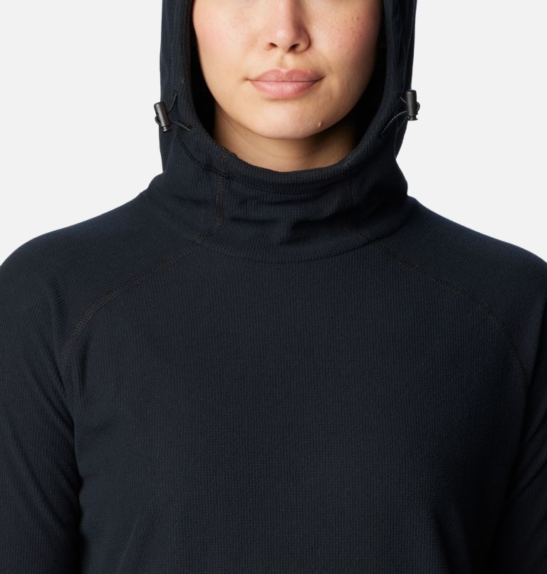Chandail à capuchon Back Beauty pour femmes, Color: Black, image 4