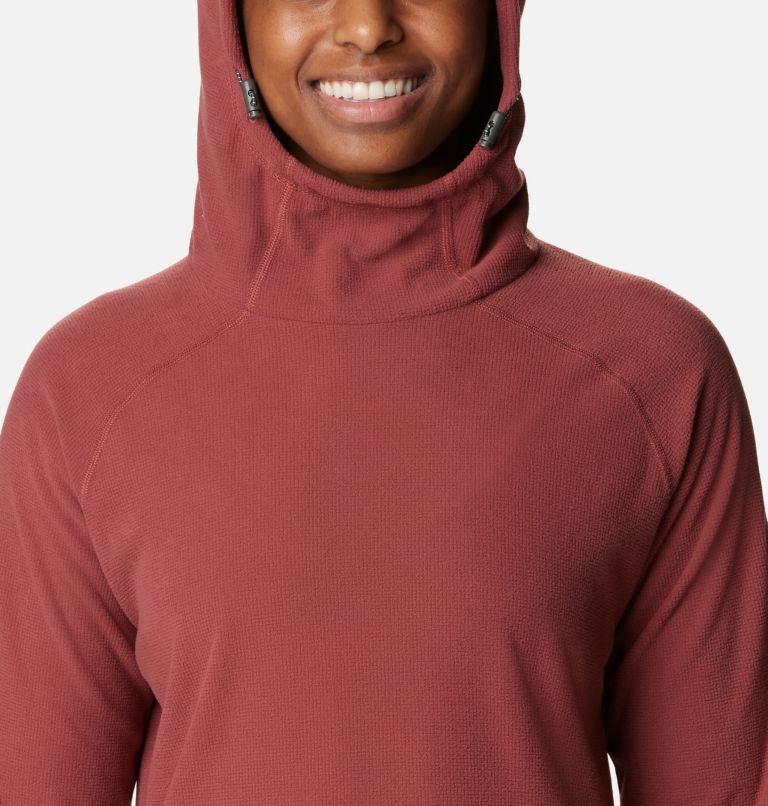 Thumbnail: Women's Back Beauty Pullover Hoodie, Color: Beetroot, image 4
