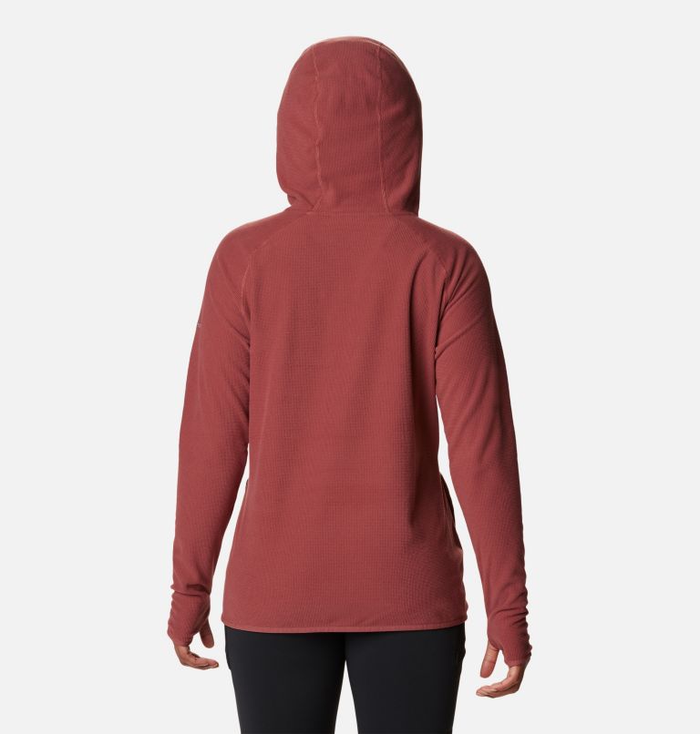 Thumbnail: Women's Back Beauty Pullover Hoodie, Color: Beetroot, image 2