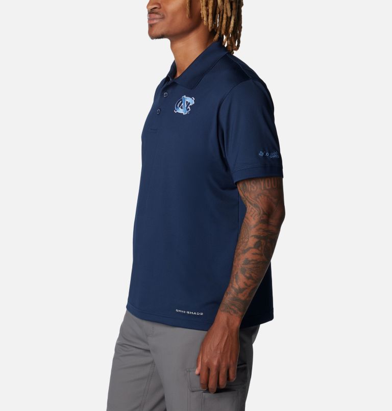 Men's Collegiate PFG Tamiami Polo - North Carolina, Color: NC - Collegiate Navy, image 3