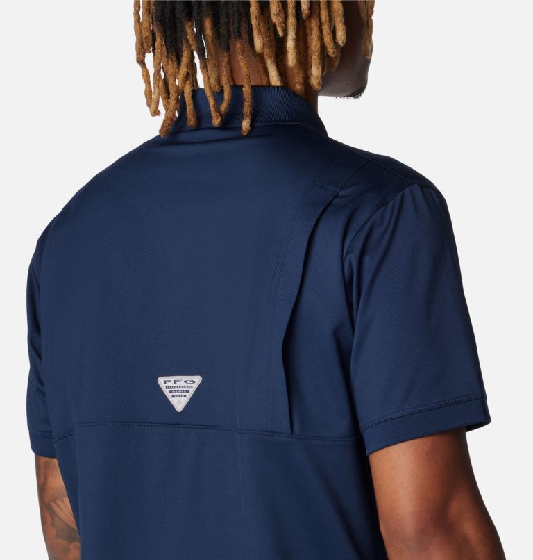 Men's Collegiate PFG Tamiami Polo - North Carolina, Color: NC - Collegiate Navy, image 5