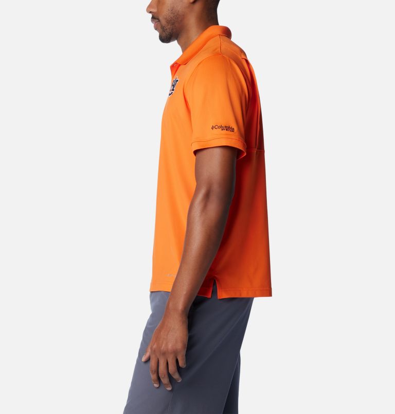 Thumbnail: Men's Collegiate PFG Tamiami Polo - Auburn, Color: AUB - Spark Orange, image 3