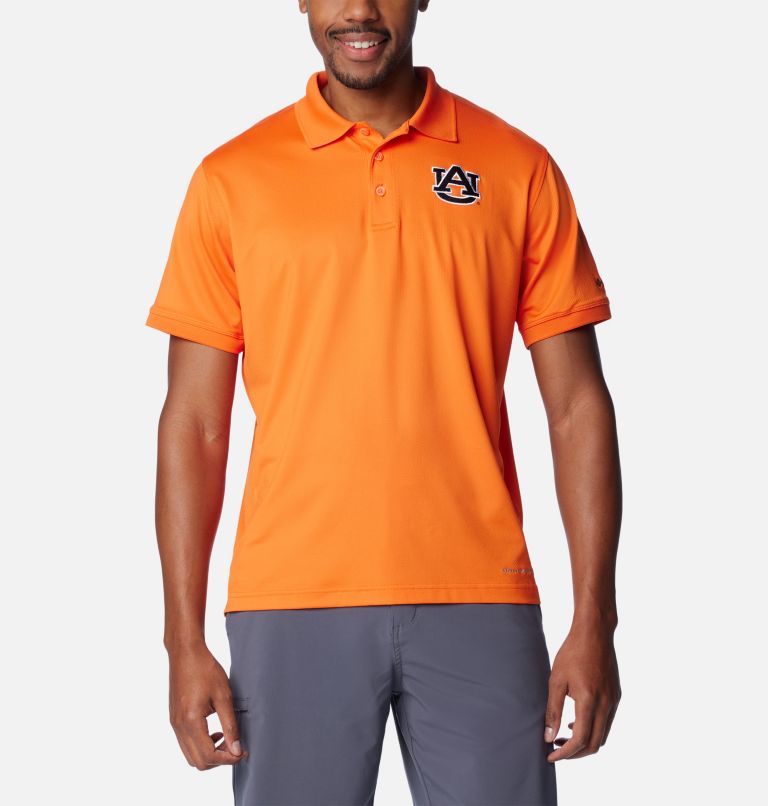 Men's Collegiate PFG Tamiami Polo - Auburn, Color: AUB - Spark Orange, image 1