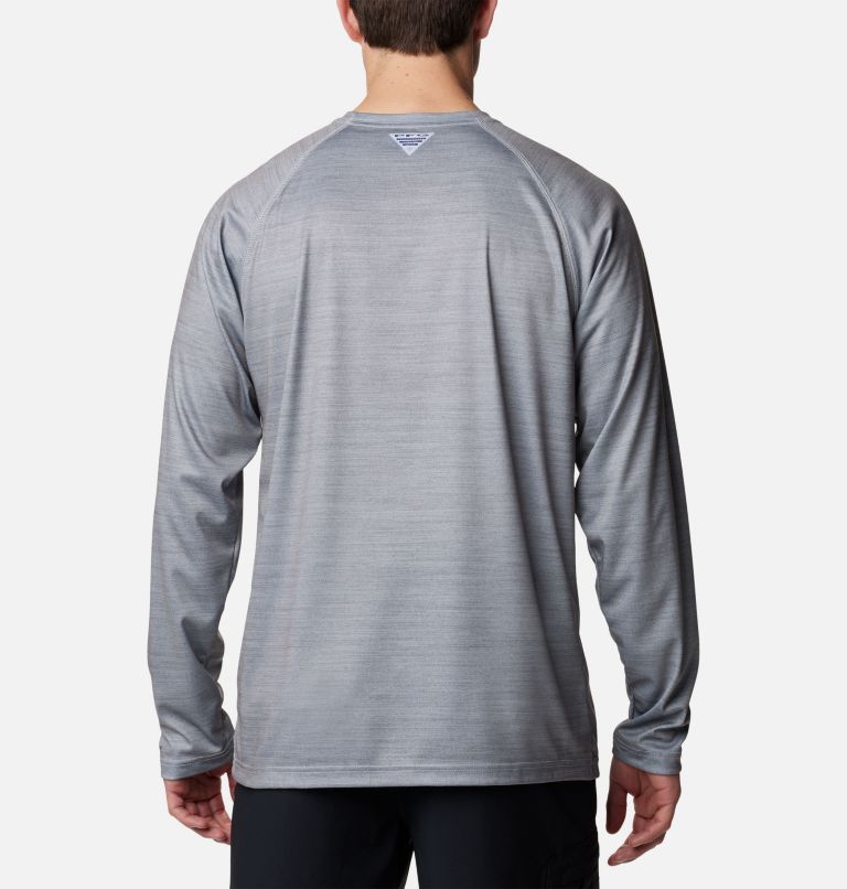 CLG Terminal Tackle Heather LS Shirt | 020 | XXL, Color: CLE - Columbia Grey Heather, image 2