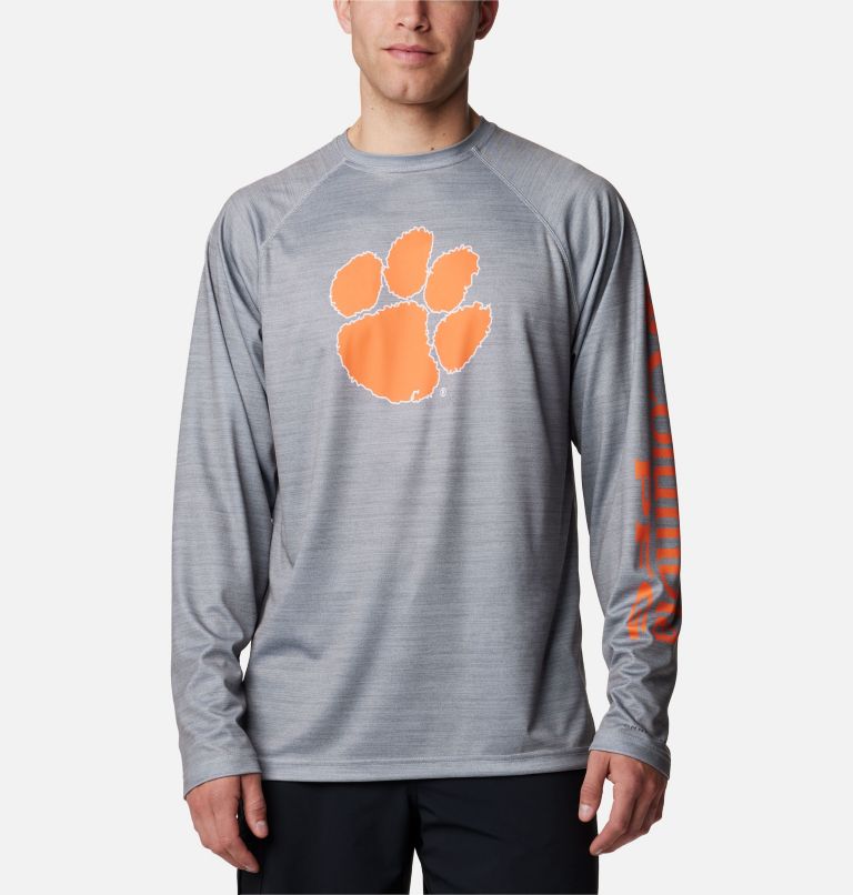CLG Terminal Tackle Heather LS Shirt | 020 | XXL, Color: CLE - Columbia Grey Heather, image 1