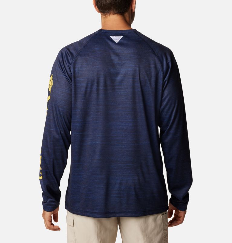 CLG Terminal Tackle Heather LS Shirt | 425 | S, Color: UM - Collegiate Navy Heather, image 2
