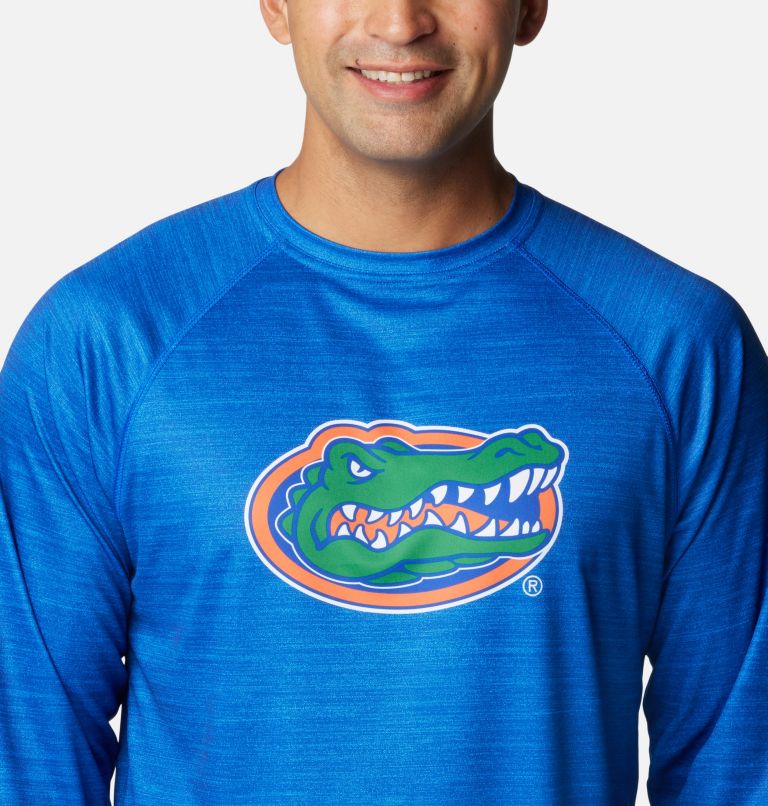 CLG Terminal Tackle Heather LS Shirt | 438 | M, Color: FLA - Azul Heather, image 4