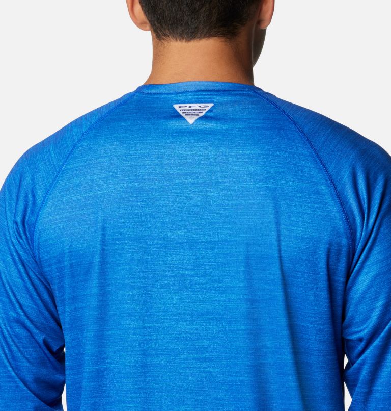 CLG Terminal Tackle Heather LS Shirt | 438 | M, Color: FLA - Azul Heather, image 5