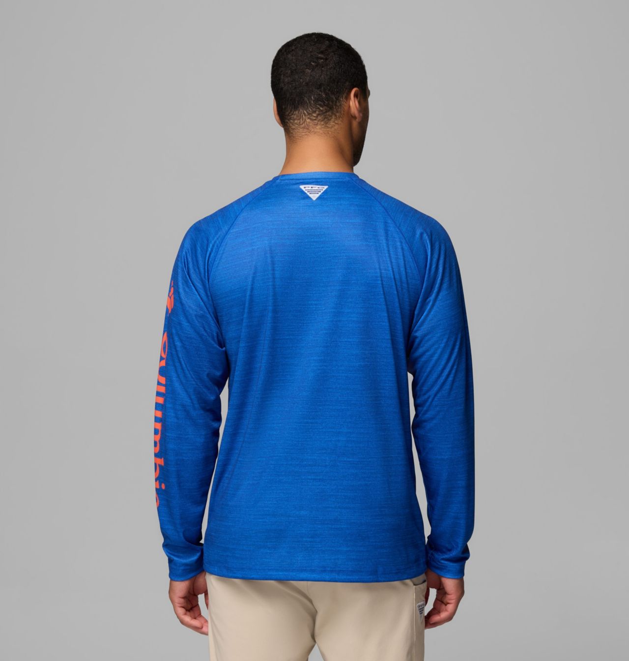 Men's Collegiate PFG Terminal Tackle™ Heather Long Sleeve Shirt - Florida 2