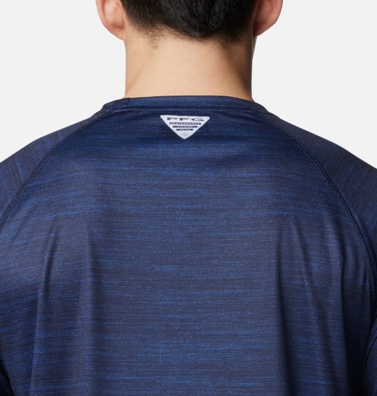 Men's PFG Terminal Tackle Heather Long Sleeve Shirt - Dallas, Color: DC - Collegiate Navy Heather, image 5