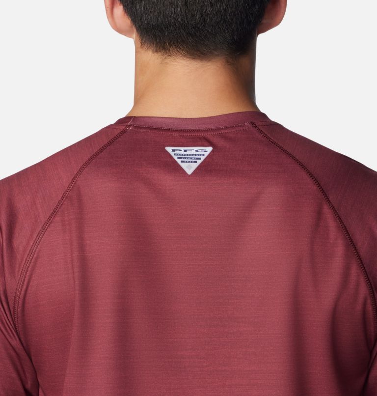 CLG Terminal Tackle Heather LS Shirt | 627 | XL, Color: TAM - Deep Maroon Heather, image 5