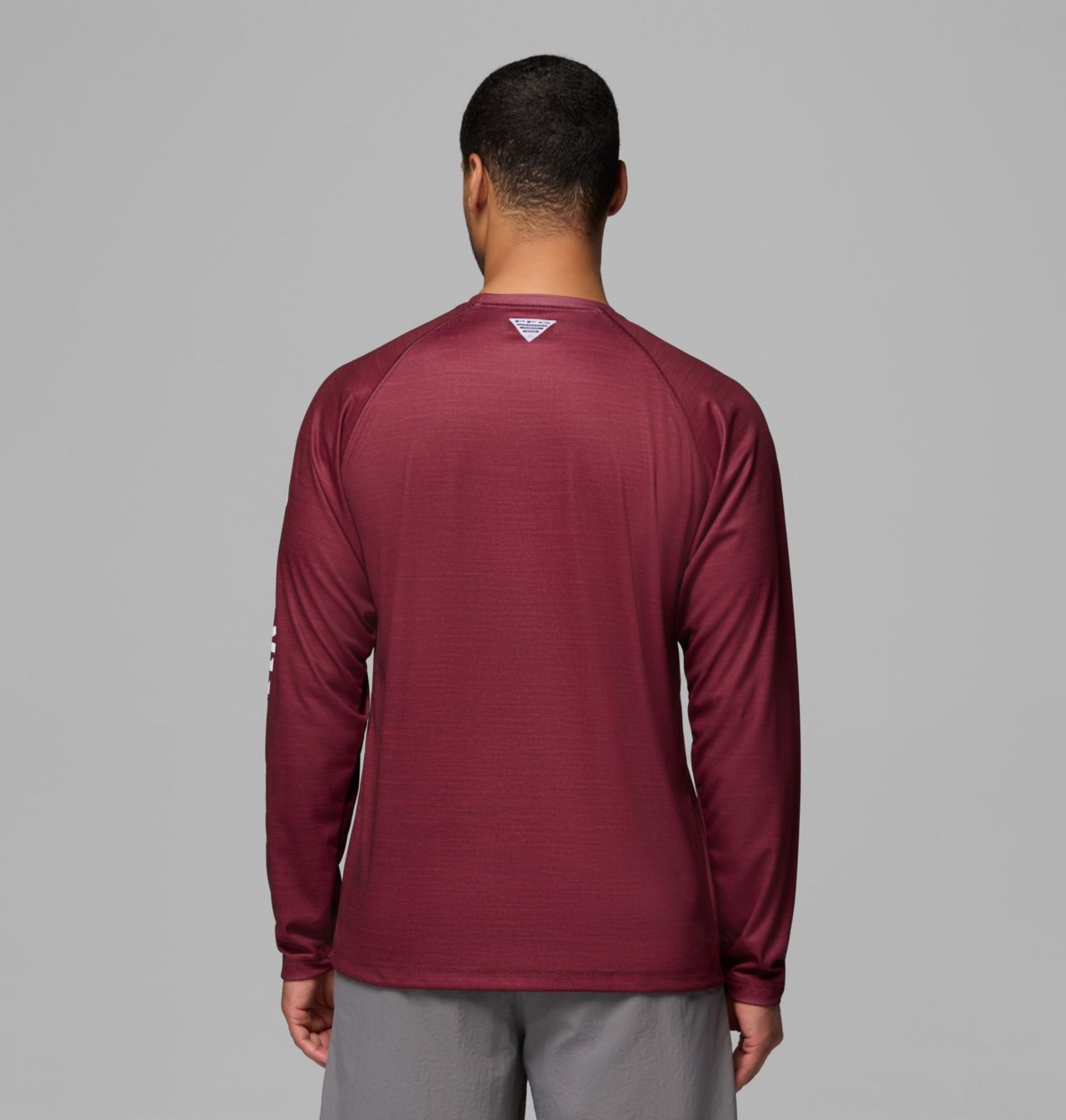 Men's Collegiate PFG Terminal Tackle™ Heather Long Sleeve Shirt - Texas A&M 2