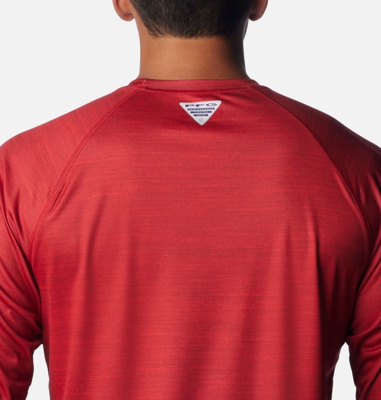 CLG Terminal Tackle Heather LS Shirt | 678 | XXL, Color: ALA - Red Velvet Heather, image 5