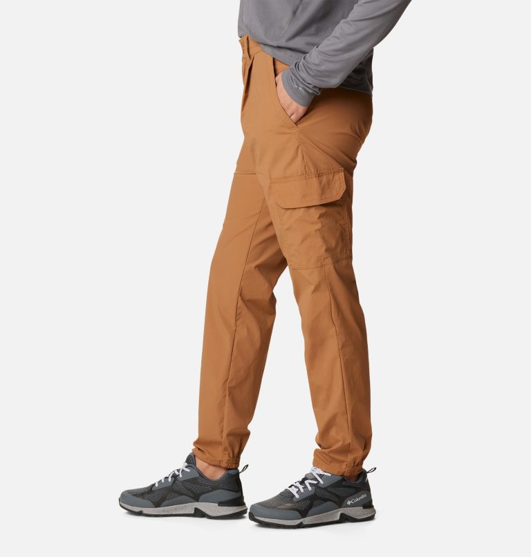 Women's Boundless Trek Pleated Casual Trousers, Color: Camel Brown, image 3