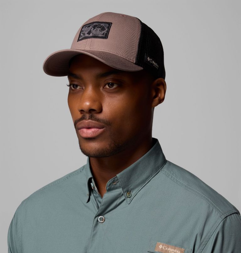 PHG Patch Mesh Snap Back, Color: Iron, Black, Tested Tough Dog, image 3