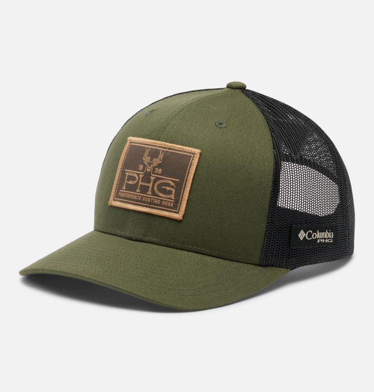 PHG Patch Mesh Snap Back, Color: Surplus Green, Black, PHG Spirits, image 1