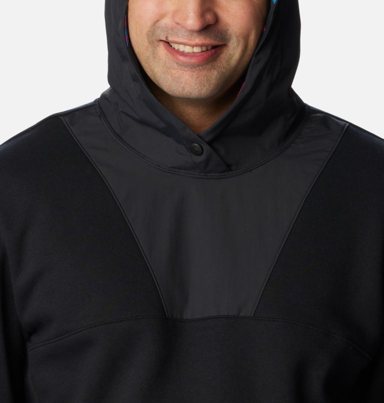 Chandail à capuchon imprimé Wintertrainer pour hommes, Color: Black, image 4
