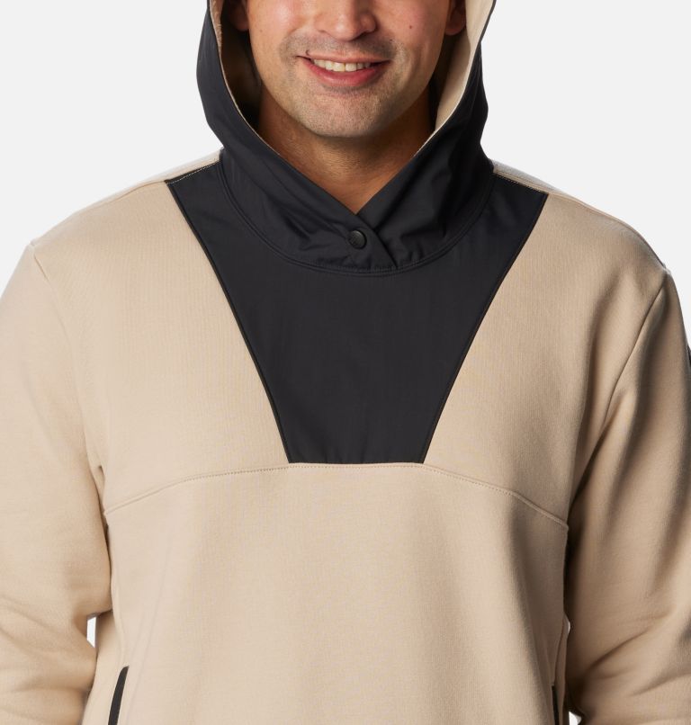 Chandail à capuchon imprimé Wintertrainer pour hommes, Color: Ancient Fossil, Black, image 4