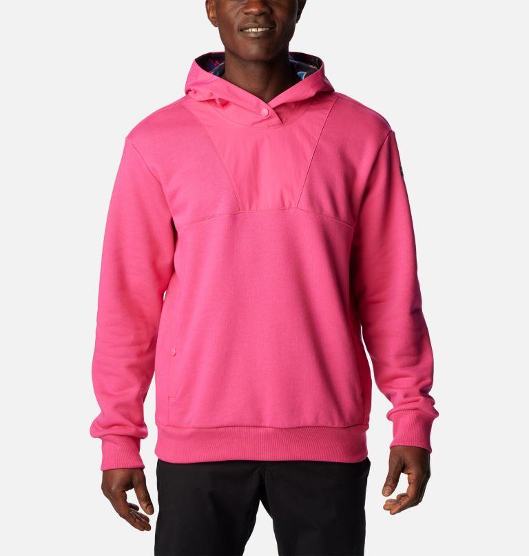 Pink deals columbia hoodie