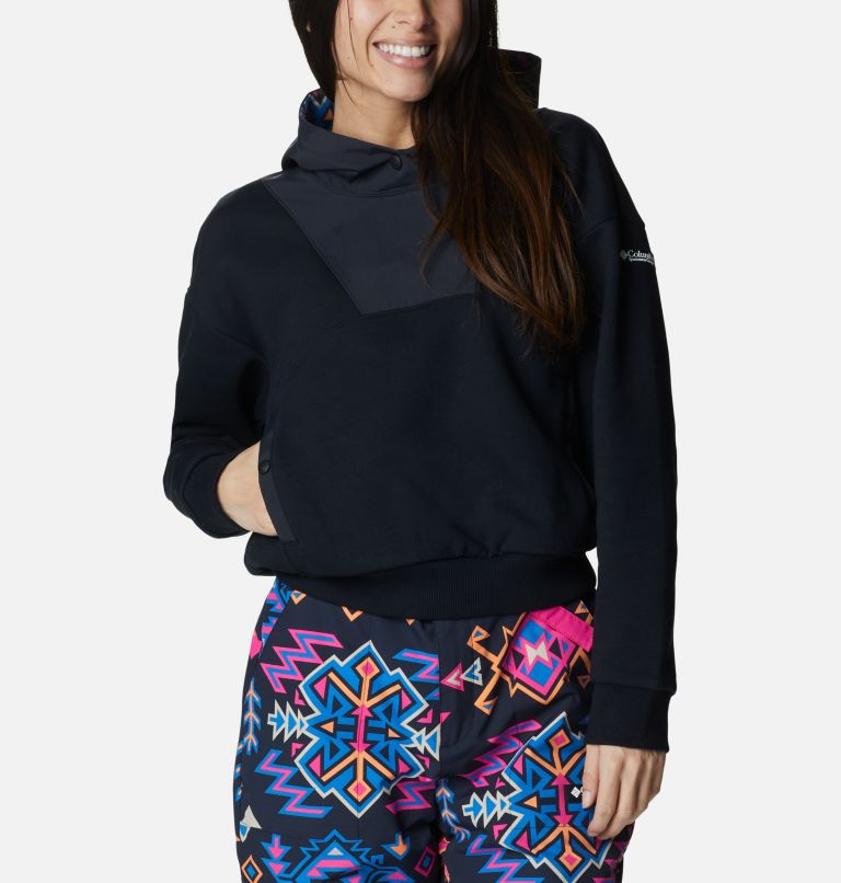 Black graphic 2024 hoodie women's