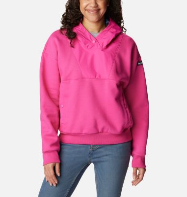 Columbia Lodge Women's Pullover Jacket, Womens, 1863902, Black, Fathom B,  XL : : Fashion