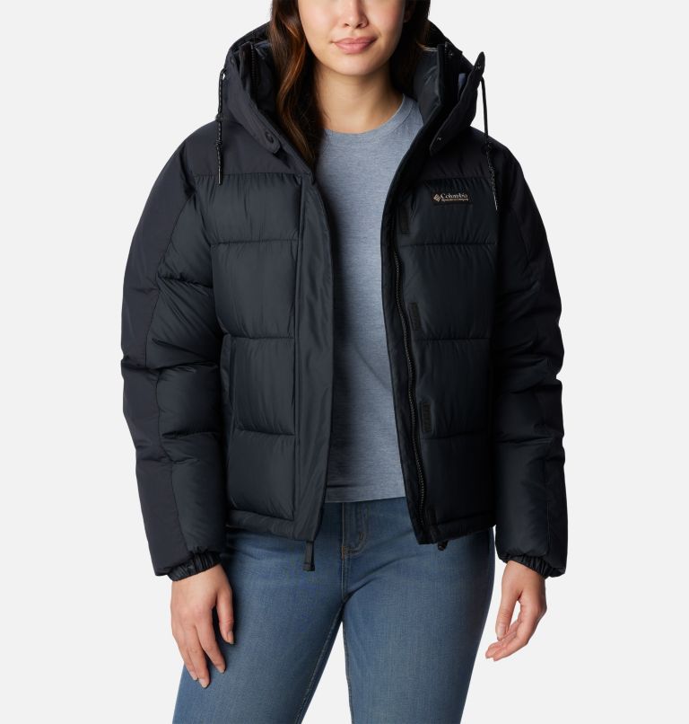 Women's black sale columbia puffer jacket