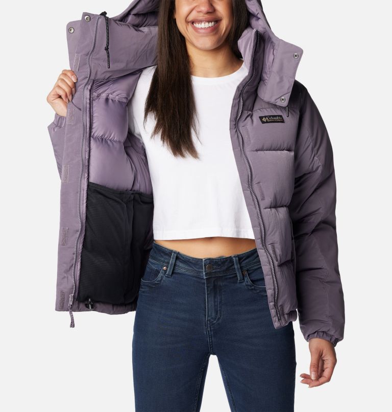 Womens purple outlet columbia jacket