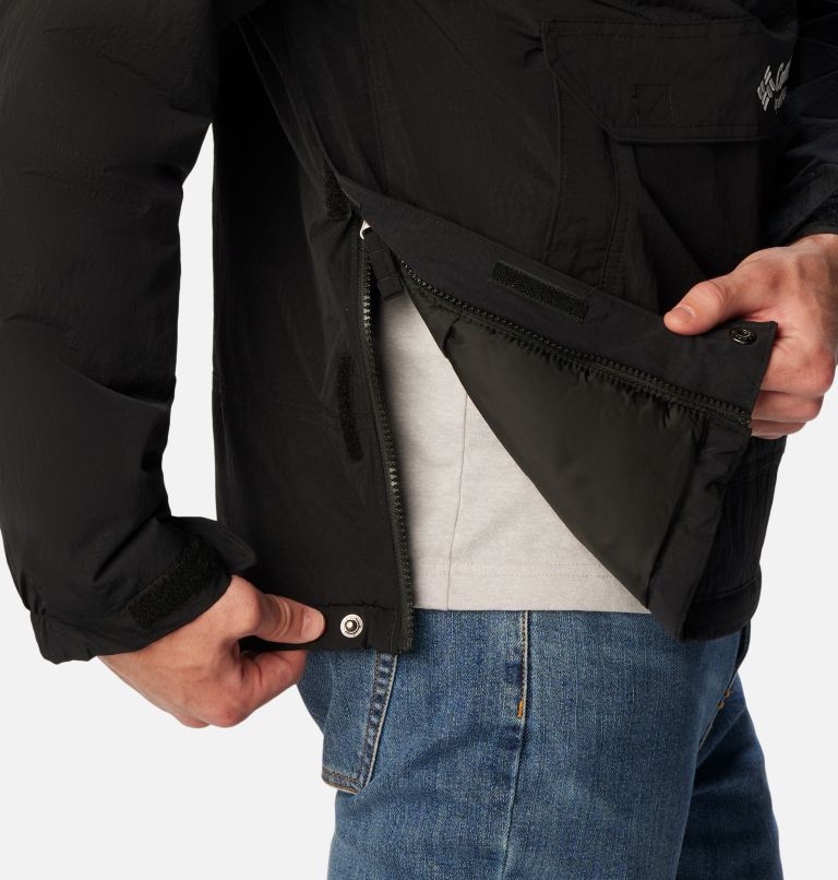 Men's Challenger Remastered Pullover Anorak, Color: Black, image 7